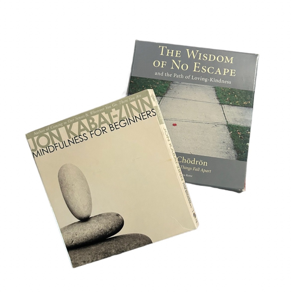 🇨🇦The Wisdom of No Escape by Pema Chödrön and Mindfulness by Jon Kabat-zinn